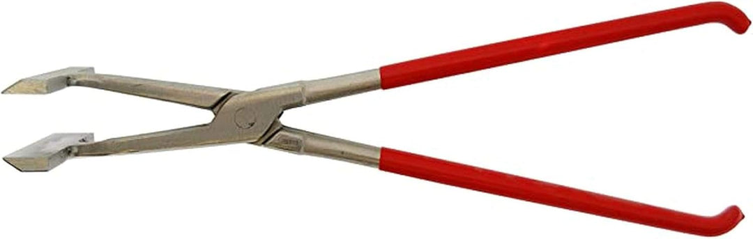 Stubai Deckzange gerade, mit eingelegtem Gewerbe in Nirolook 140mm - 282364NR