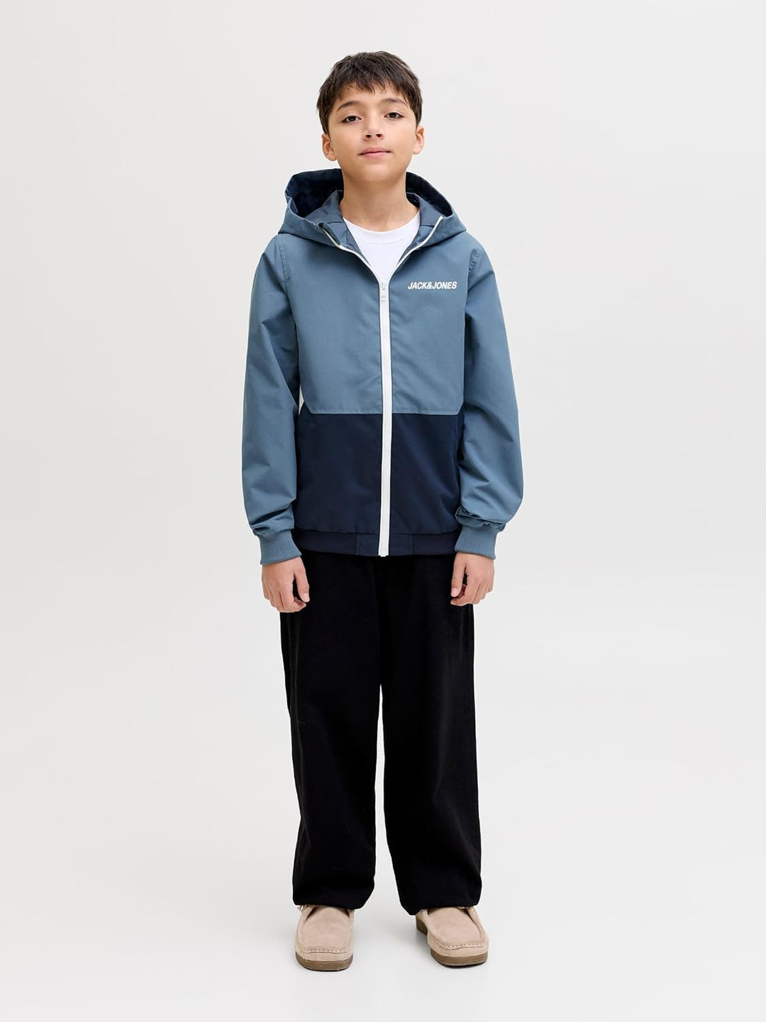 JACK &amp; JONES Boy Softshell Jacke Softshell Jacke Junior 128 Blue Mirage, 128 Blue Mirage