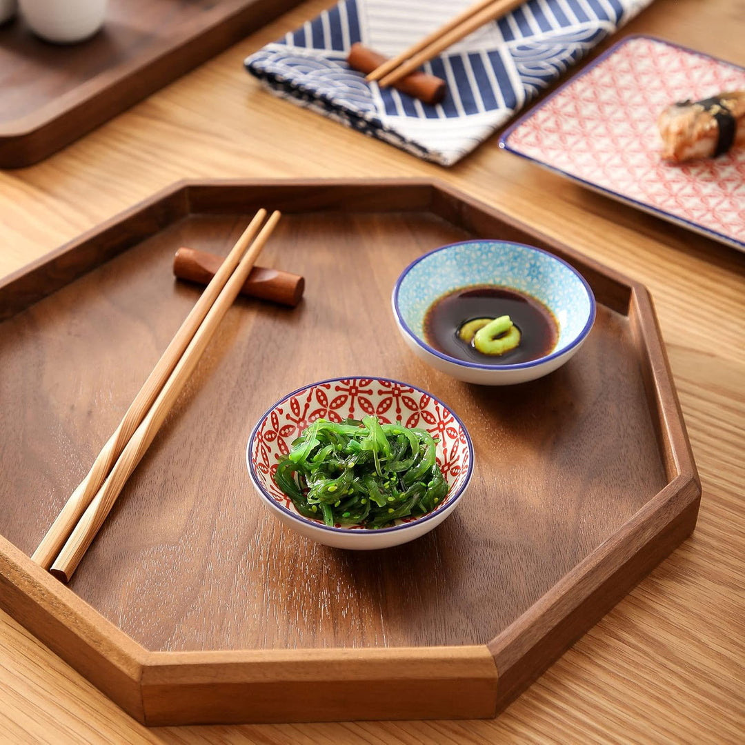 vancasso Sushi Set porzellan, MACARON japanische Ess Service, 6-teilig Geschirr-Set für 2 Personen M
