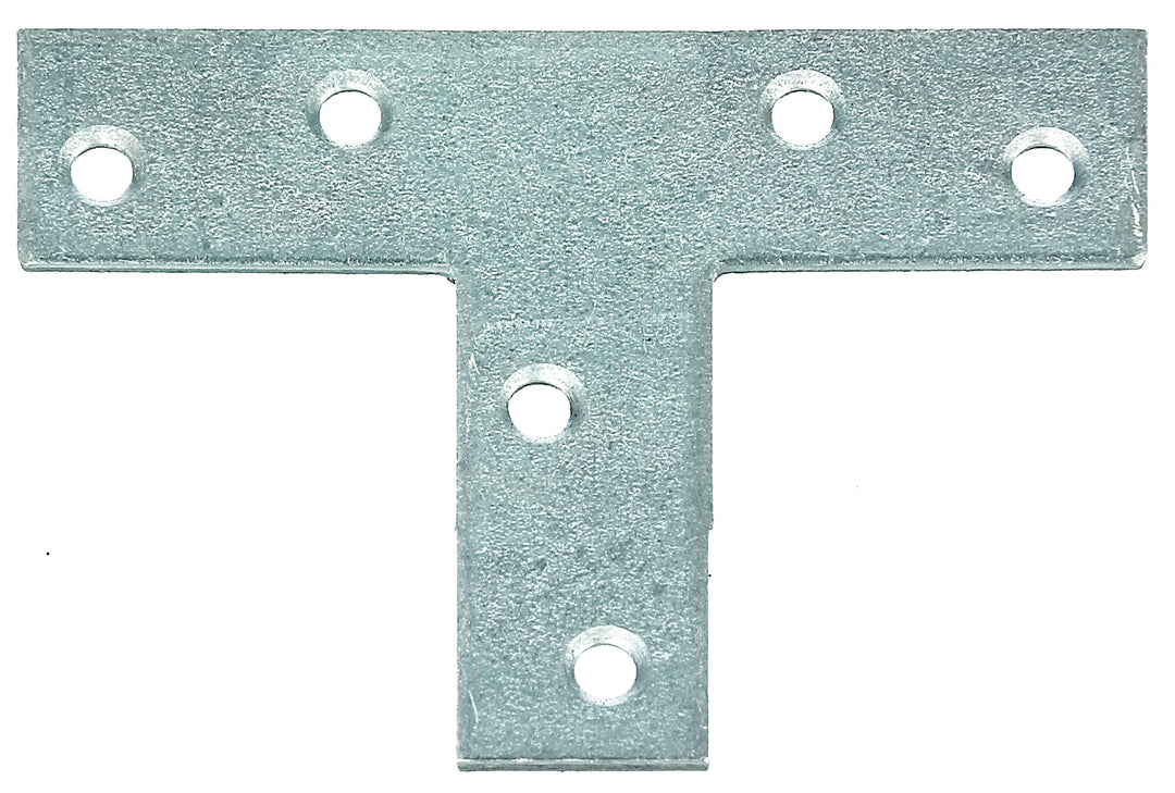 Alberts 847708 Flachverbinder | T-Form | sendzimirverzinkt | 70 x 50 x 16 mm | 50er Set 70 x 50 x 16