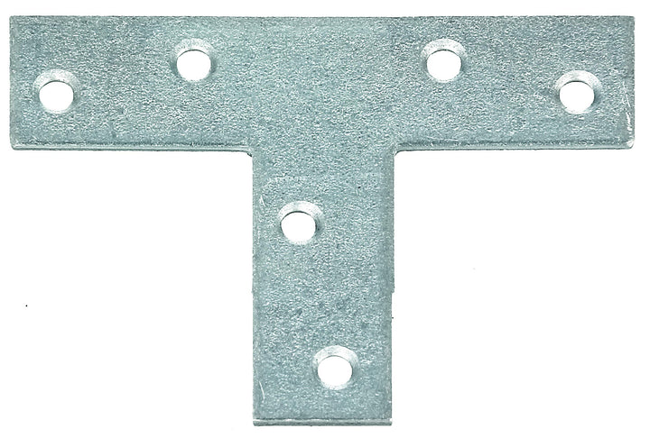 Alberts 847708 Flachverbinder | T-Form | sendzimirverzinkt | 70 x 50 x 16 mm | 50er Set 70 x 50 x 16