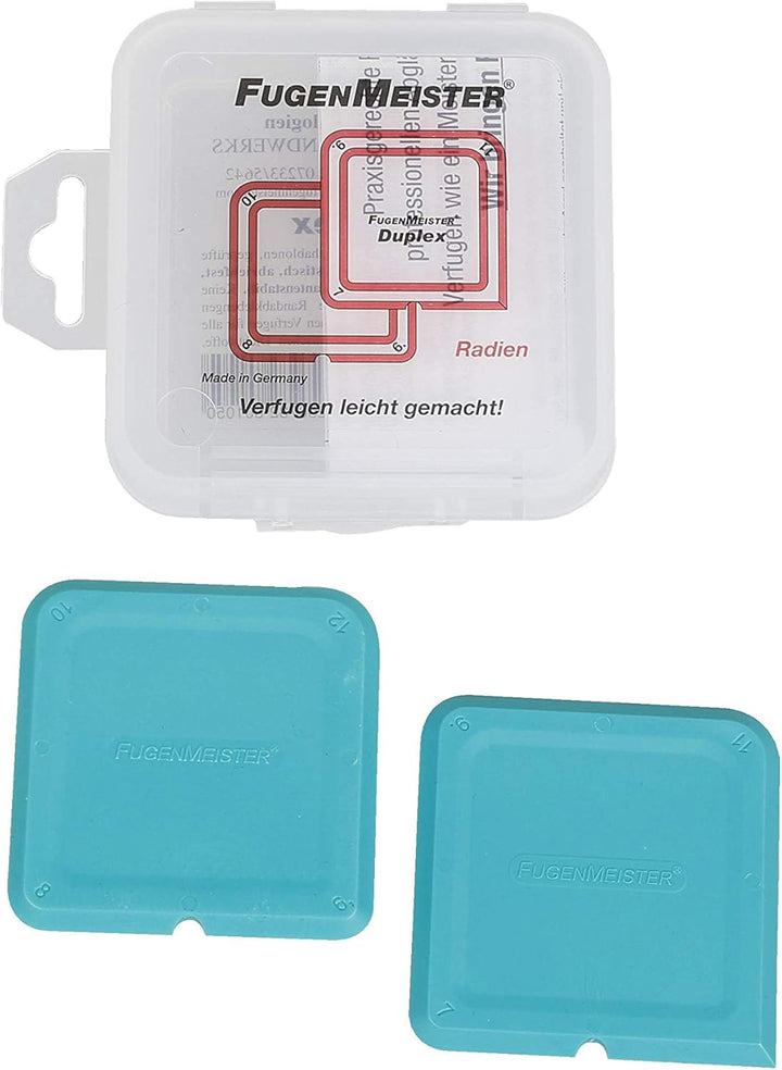 Fugenmeister Radien duplex 2-teilig in transparenter Schachtel