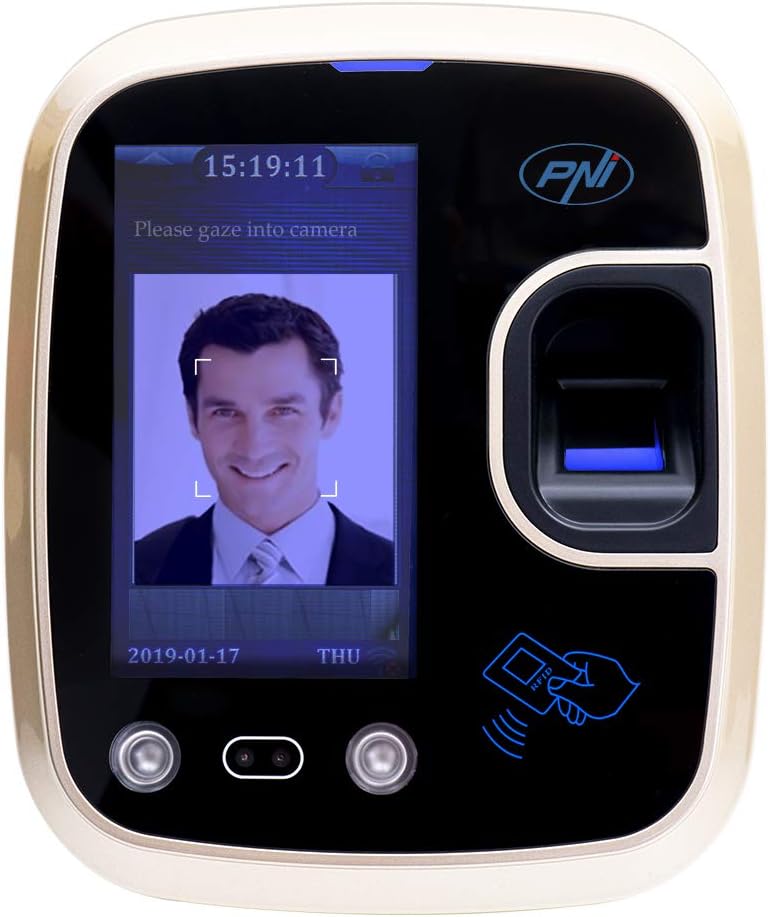 PNI Timeshare-System biometrische Face Access-Steuerung 600 mit Fingerabdruckleser, Gesichtserkennun