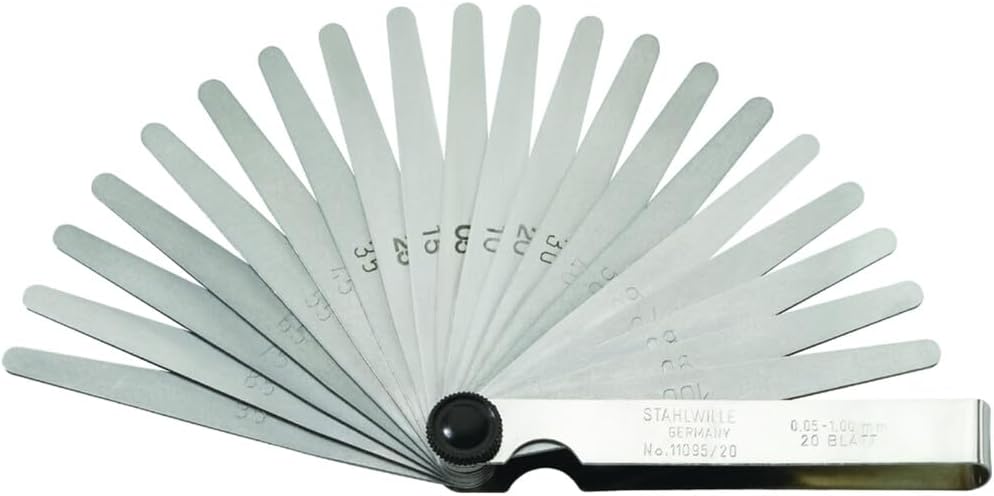 Stahlwille 11097/26 Präzisions Fühlerlehre Abstandlehre 26 Blatt - 74240005