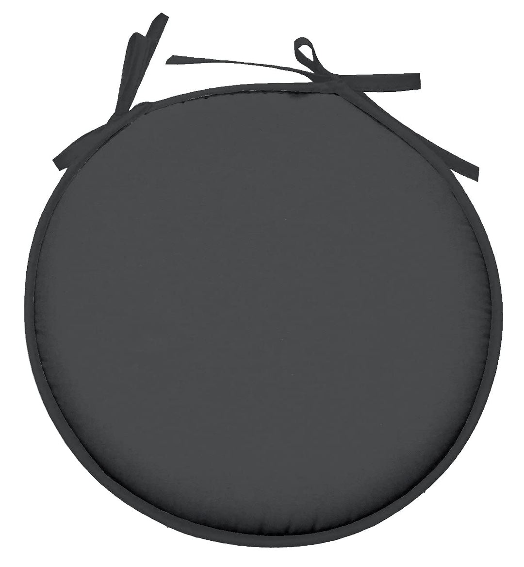 LOVELY CASA CU4689002GAL-R Nelson Gal rund 40 cm 100PE 100% Baumwolle, Baumwolle, anthrazit, 40 x 40