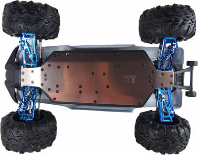 Amewi 22569 Crusher Monstertruck brushless 4WD 1:10 80km/h RTR, Schwarz-rot