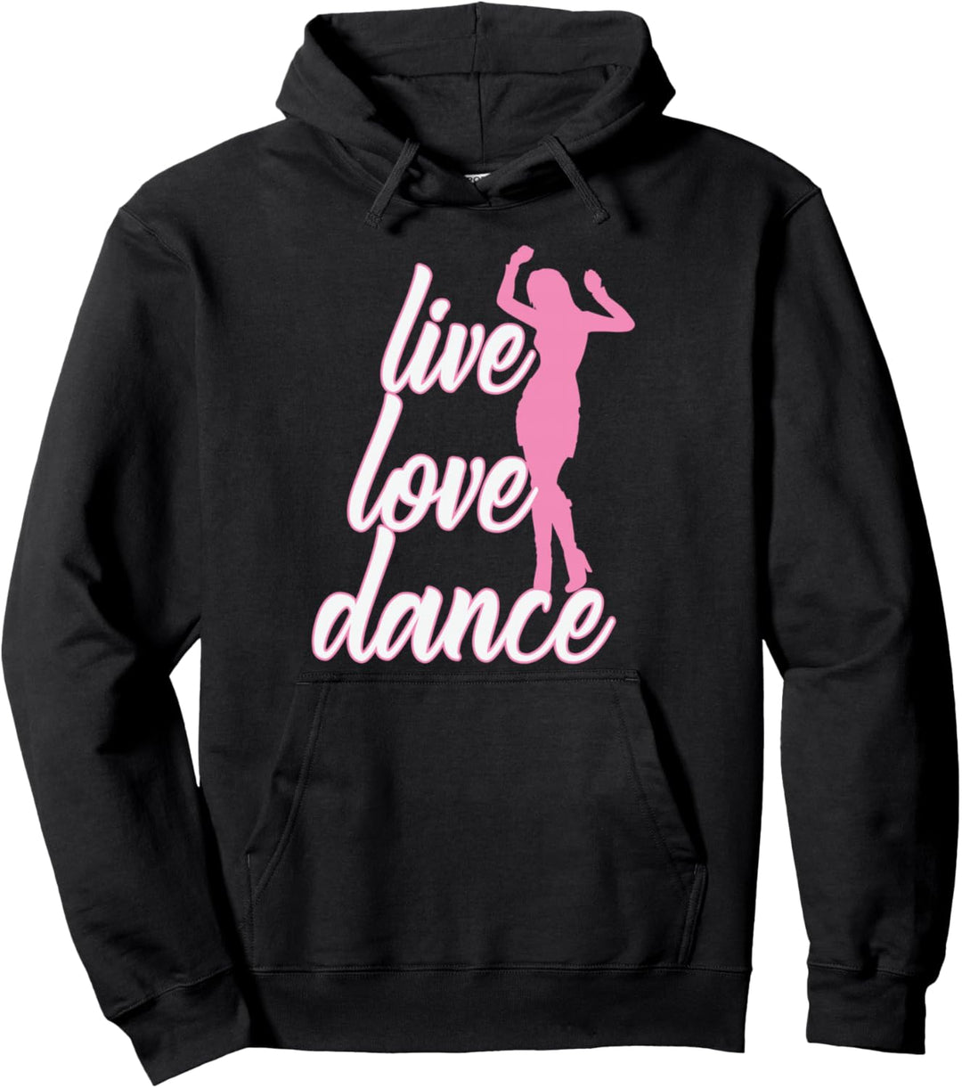 Tanzen „Leben Liebe Dance“ Pullover Hoodie