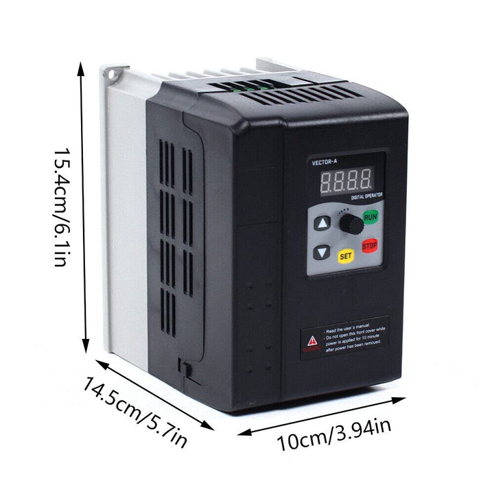 Frequenzumrichter, 1/3 Phase 220V 380V VFD Wechselrichter Variable Frequency Driver Inverter Motor D