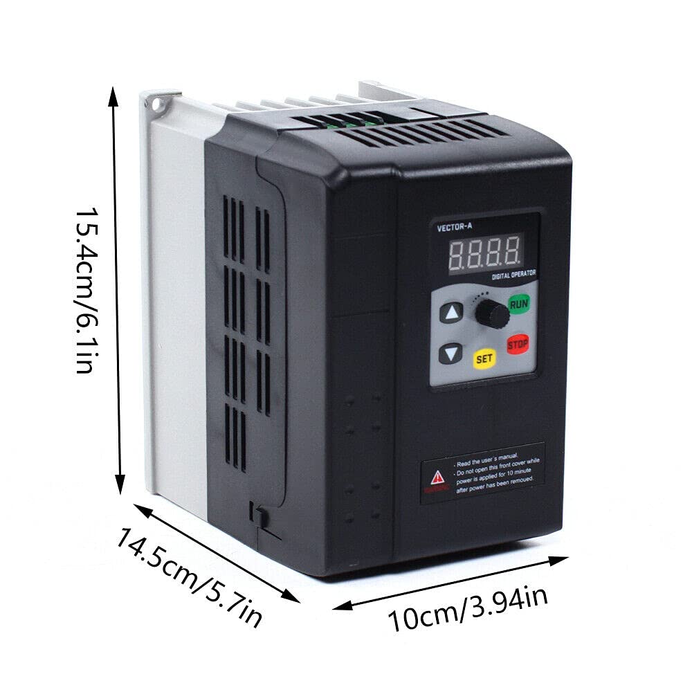 Frequenzumrichter, 1/3 Phase 220V 380V VFD Wechselrichter Variable Frequency Driver Inverter Motor D