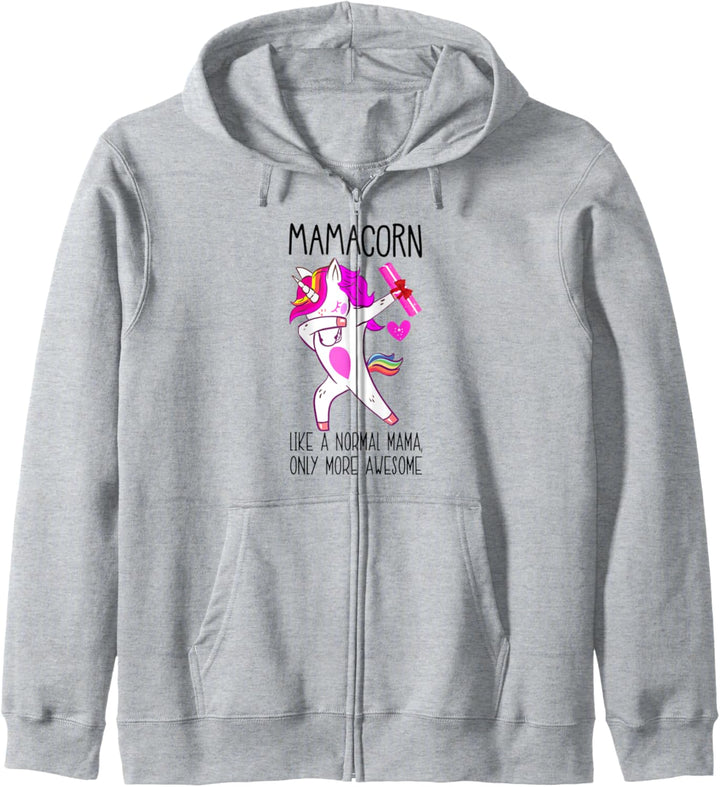 Mamacorn Unicorn Mama Funny Gifts for Mom Mother Mum Mommy Kapuzenjacke