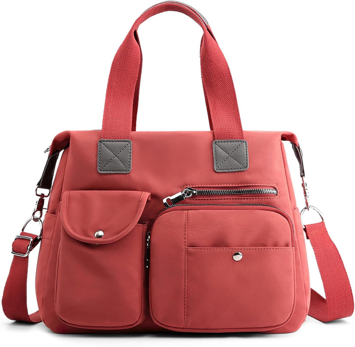 DIRRONA Elegant Damen Umhängetasche Gross Kapazität Handtasche Casual Reise Schultertasche Multi Tas