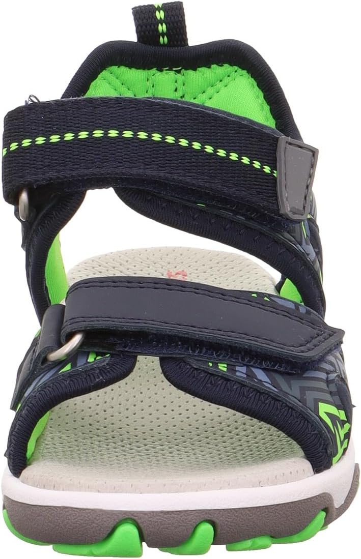 Superfit Jungen Mike 3.0 1-009470 Sandale 25 EU Blau Hellgrün 8050, 25 EU Blau Hellgrün 8050