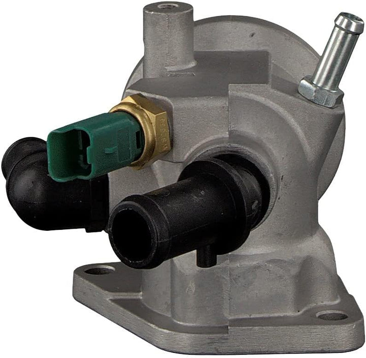 febi bilstein 32646 Thermostat mit Gehäuse, Dichtung und Temperaturschalter , 1 Stück