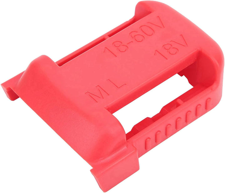 5 Stück Lithium-Batterie-Lagerregal Organizer Aufbewahrungskoffer Gürtelschlitz für Milwaukee M18 18