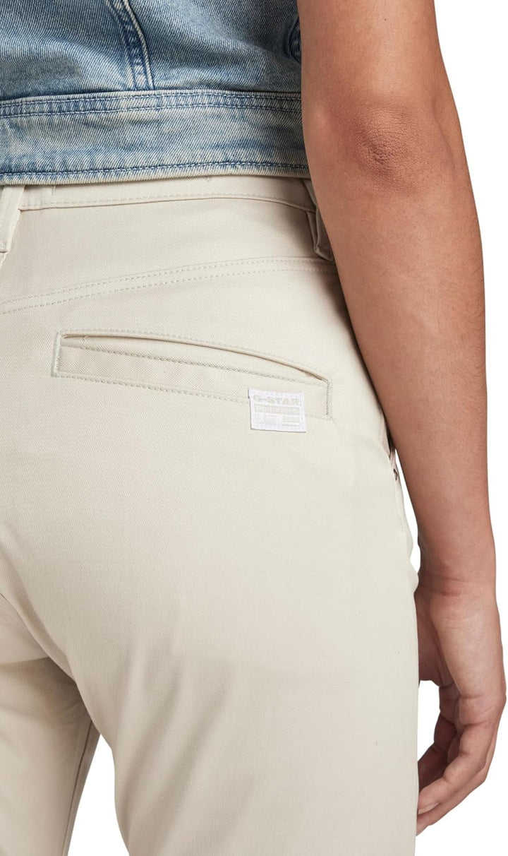 G-Star Damen Slim Chino 29W / 30L Beige (Whitebait D21371-c072-1603), 29W / 30L Beige (Whitebait D21