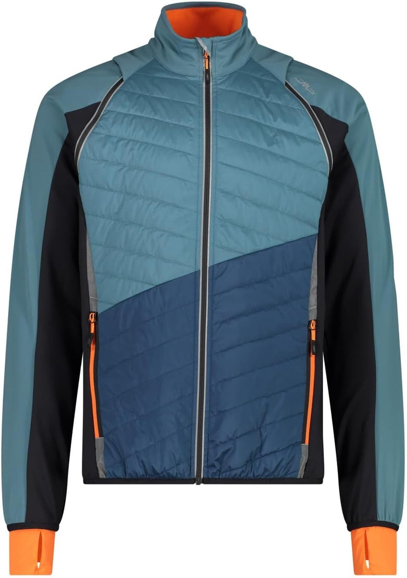 CMP Damen Gilet Softshell Waterproof Weste 50 hydro-bluesteel, 50 hydro-bluesteel