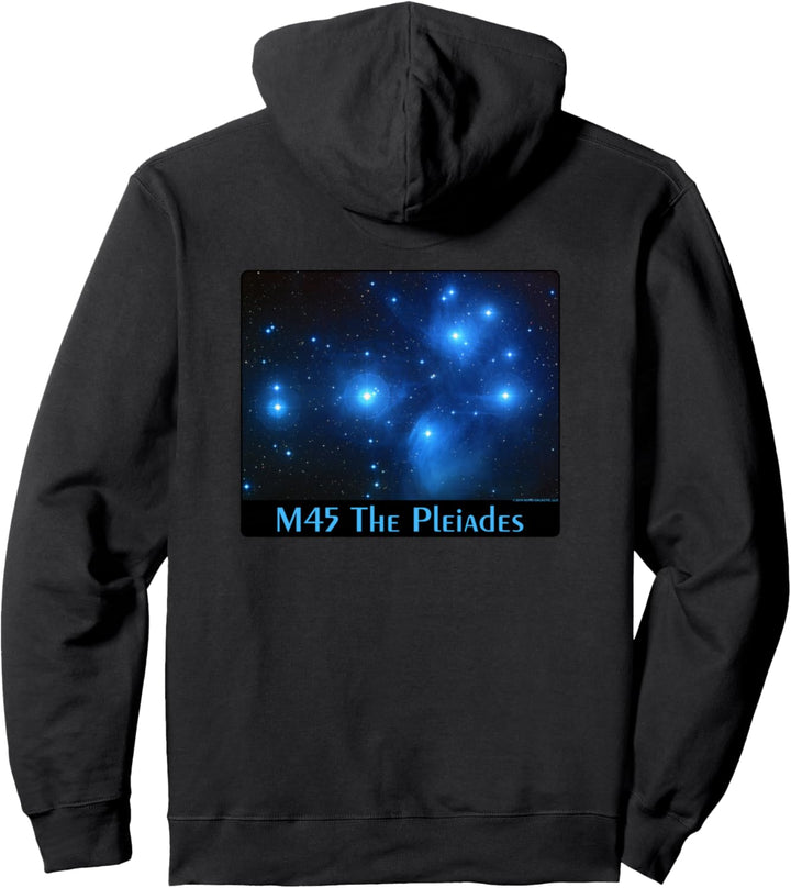 M45 Pleiades Star Cluster Astronomie Shirt (n) Pullover Hoodie