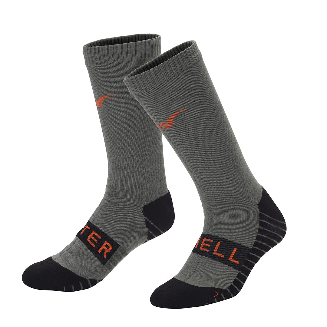 OTTERSHELL Merino Wolle wasserdichte Mid-Calf Socken. Warm und atmungsaktiv. 3-Layer Composite Fabri