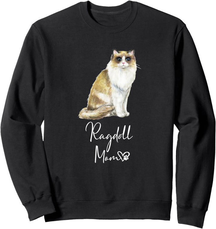 RAGDOLL MOM Mama Katze Katzenmama Frauchen Sweatshirt