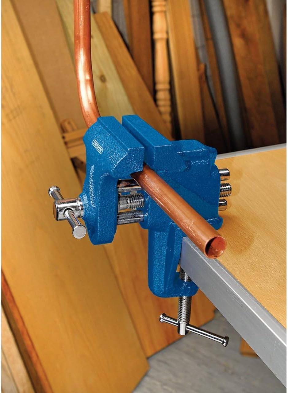 Draper 38267 Schraubstock 75 mm Blau