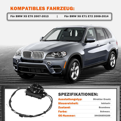 GEARZAAR Elektrische Feststellbremse Handbremsaktor Steuereinheit Kompatibel mit BMW X5 X6 E70 E71 E