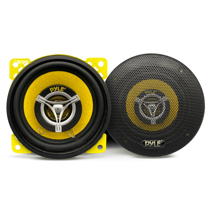 Pyle HiFi Lautsprecher Auto – Car HiFi Speakers – 2 Wege Lautsprecher Auto Boxen Set mit 120 Watt, 8