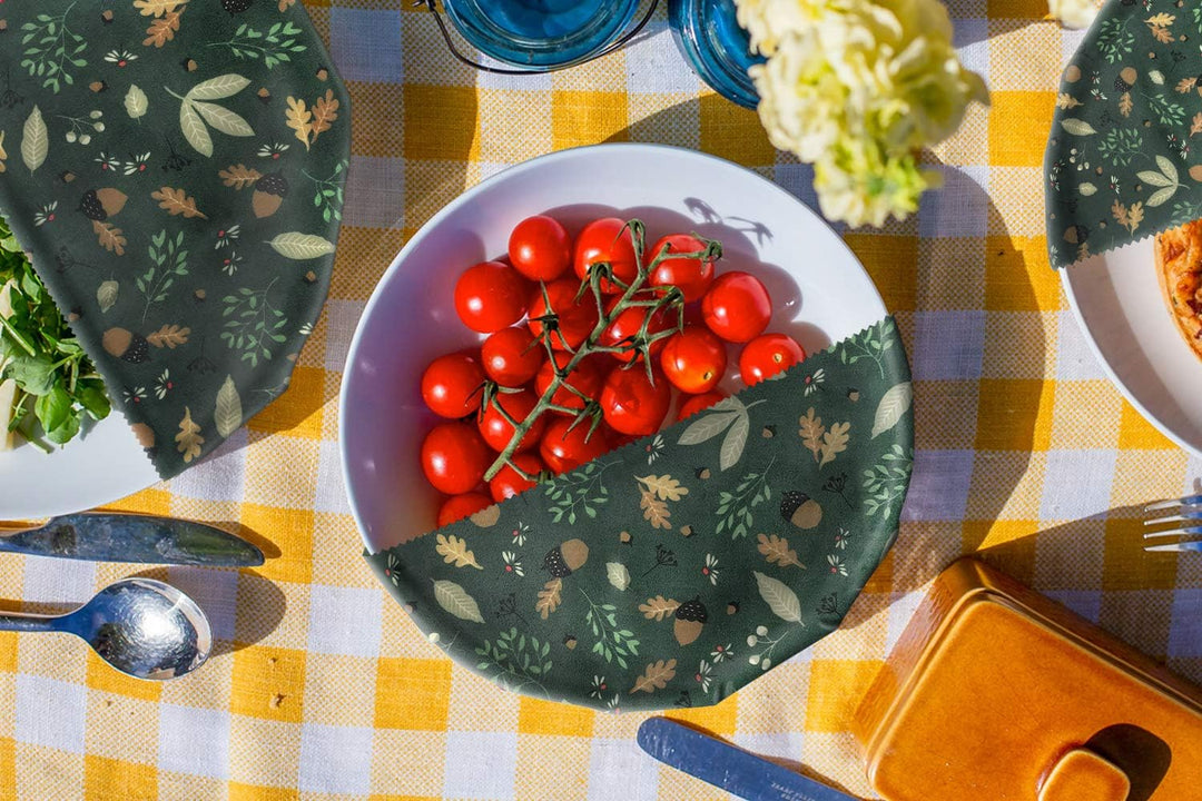 8er Set Bienenwachstücher für Lebensmittel I Beeswax Wrap I Bienenwachstuch I Wachstuch I Wiederverw