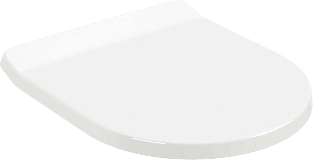 Villeroy & Boch Architectura SlimSeat WC-Sitz - Toilettendeckel mit Absenkautomatik - Abnehmbarer, b