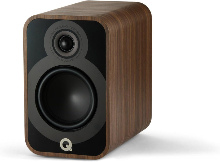 Q Acoustics 5020 Bücherregal-Lautsprecher Santos Palisander – 12,7 cm Mittel-/Bass-Treiber, 2,5 cm H
