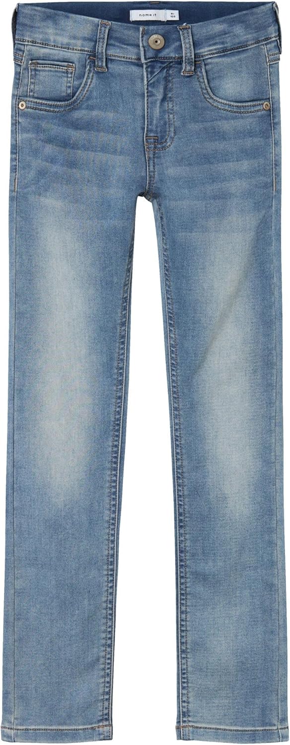 NAME IT Jungen Hose 92 Light Blue Bleached Denim, 92 Light Blue Bleached Denim