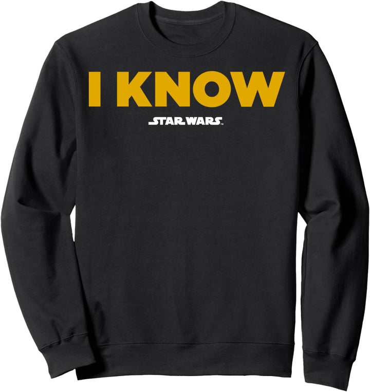Star Wars Han Solo I Know Sweatshirt