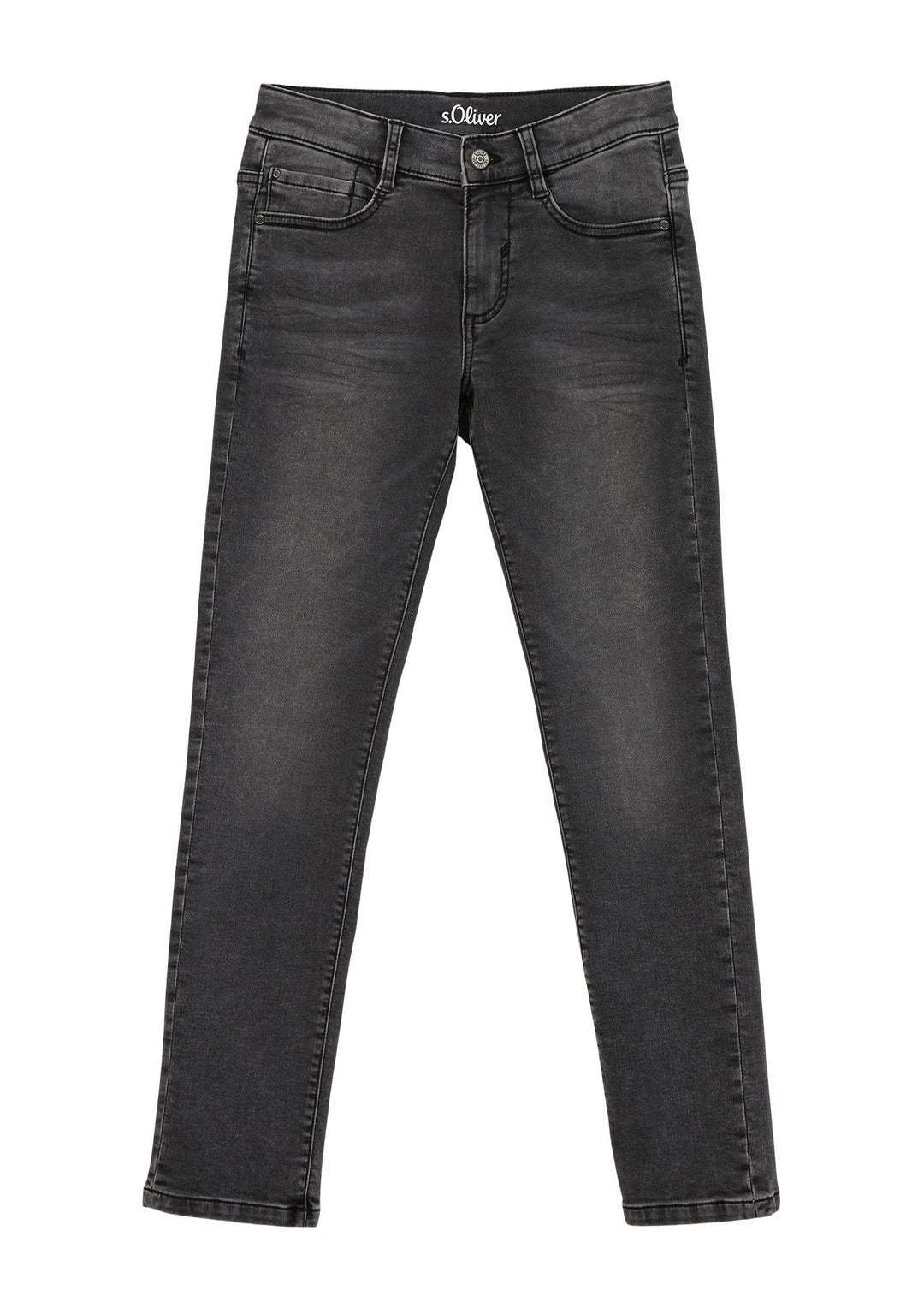s.Oliver Junior Boy's Jeans, Seattle Slim Fit, Grey, 134