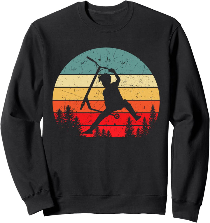 Scooter Stunt Tretroller Geschenkidee Kinder & Teenager Sweatshirt