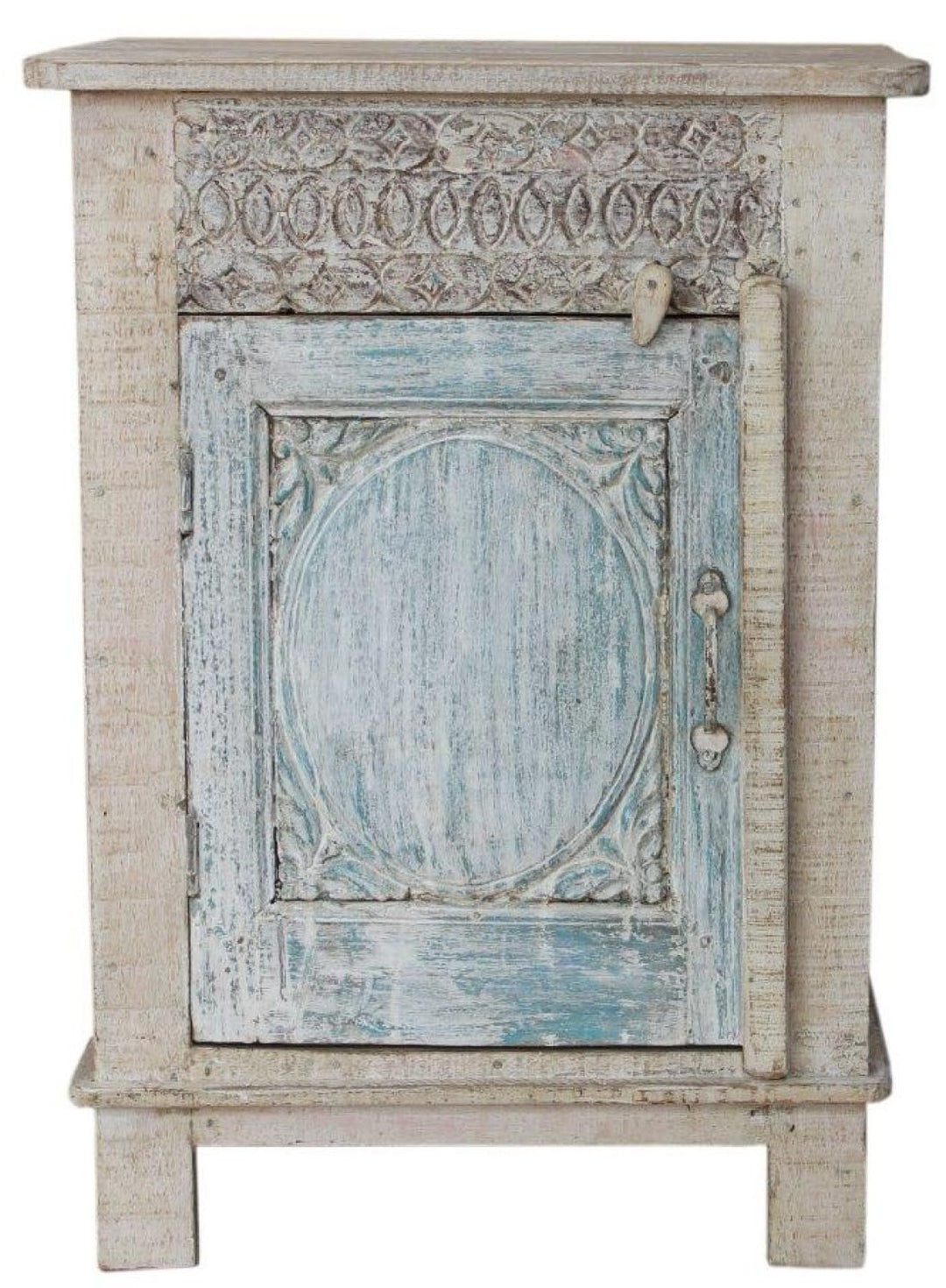 GURU SHOP Vintage Beistellschrank, Kommode, Nachttischschrank, Flurschrank - Modell 64, 78x54x38 cm