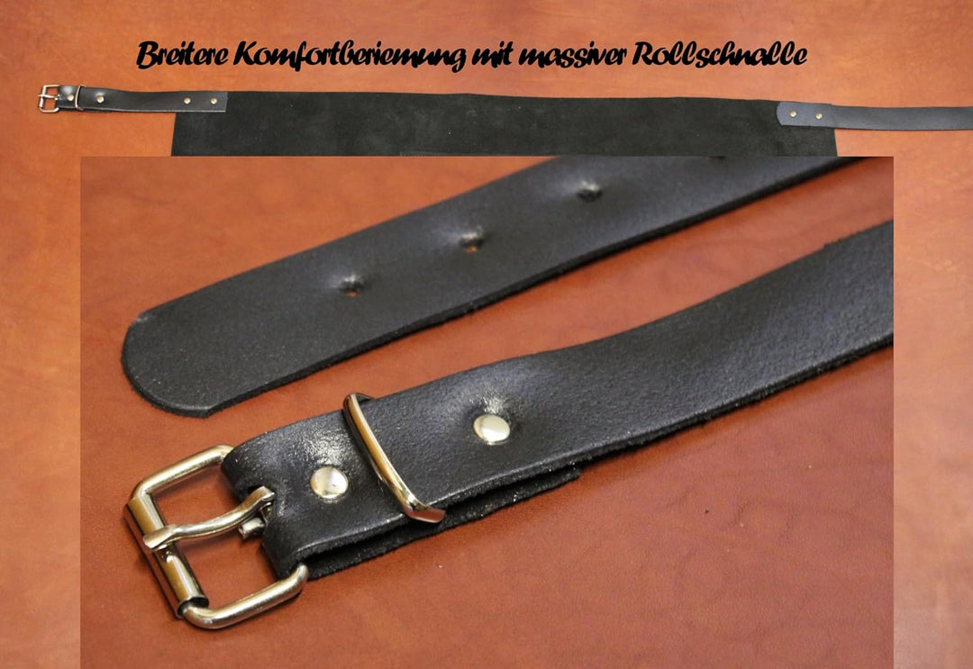 Extra starke Lederschürze | Bundschürze, Hüftschürze, Lederschurz | Kräftiges Velour Leder als Schwe