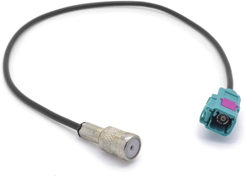 Radio Antennenadapter KFZ ISO Adapter Kabel Quadlock Most Stecker passend für VW RCD 200