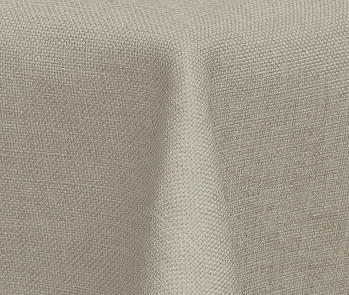 Textil Tischdecke - Leinen Optik - wasserabweisend Eckig - Farbe Grösse wählbar (Silbergrau, ca. 130