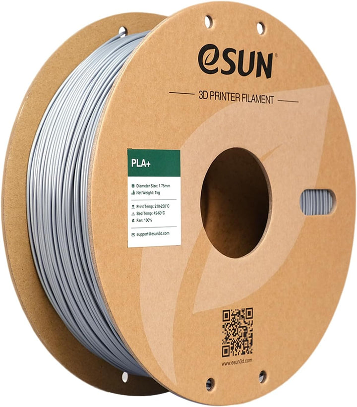 eSUN PLA+ Filament 1,75 mm, verstärkt Zähigkeit 3D-Drucker PLA Plus, Massgenauigkeit +/- 0,03 mm, 1