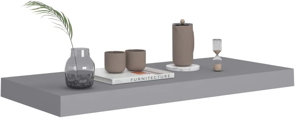 FIRBNUS Floating Wall Shelf 60x23,5x3,8 cm 4 STK. Schweberegal Hängeregal Regale Wandregale Regalbod