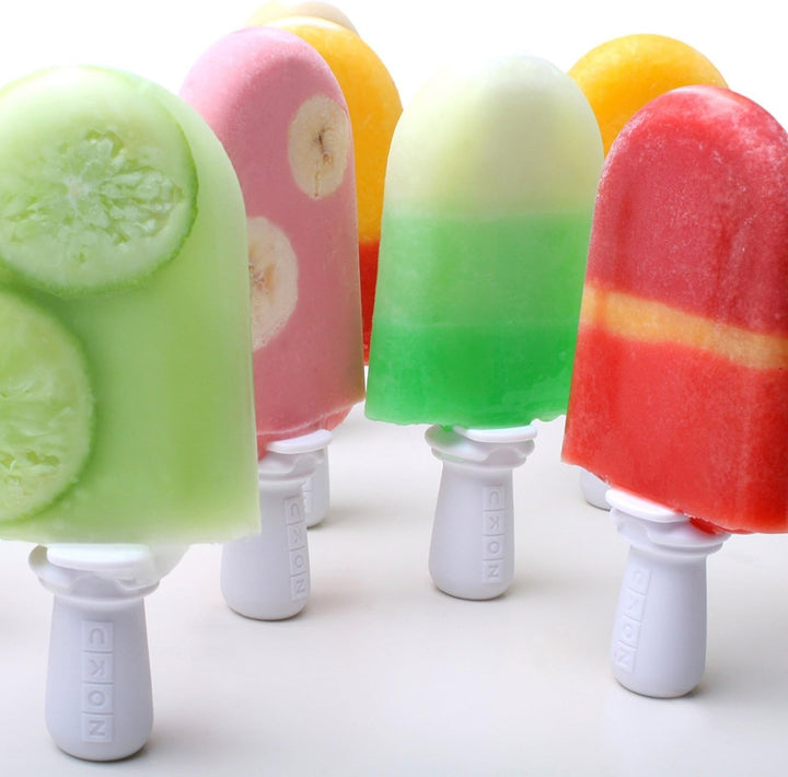 Zoku POP-Eiszubereiter für 3 EIS am Stiel, Kunststoff, White, 28x28x12 cm