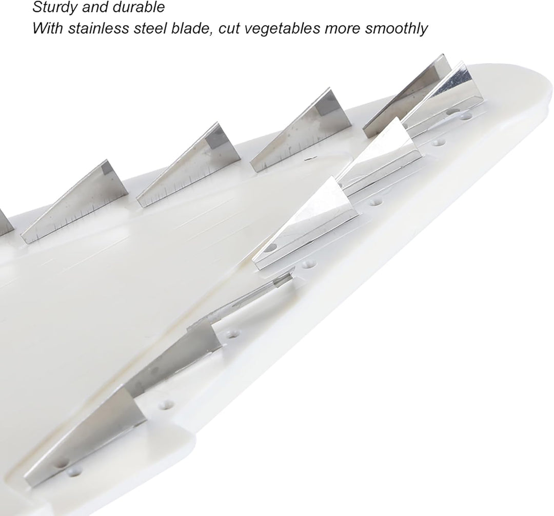 Mandoline Pommes Frites Kartoffelschneider 38×14×8 Multifunktionale Haushalts-V-förmige Reibe Schnei