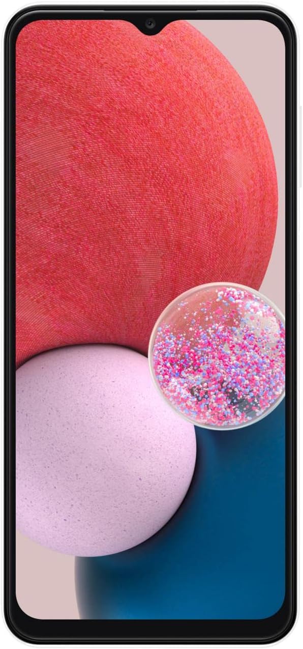 Samsung Galaxy A13 Dual-SIM, 64 GB, 4 GB, 6,6 Zoll, Android 4G, Weiss Alle Träger Weiss 64 GB, Alle