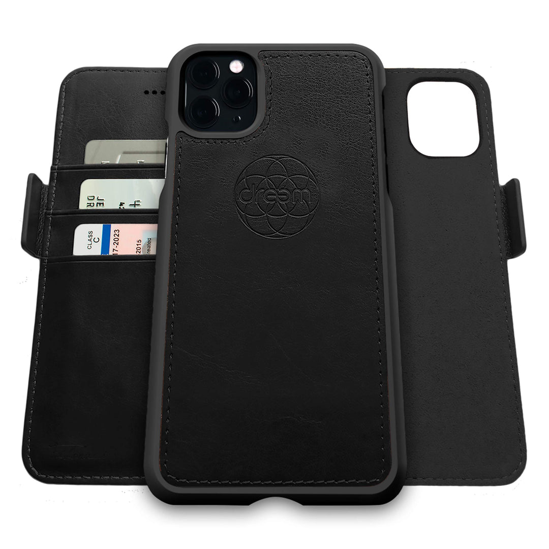 Dreem Fibonacci 2in1 Handyhülle Flipcase für iPhone 11 Pro Max | Magnetisches iPhone Case | TPU Etui