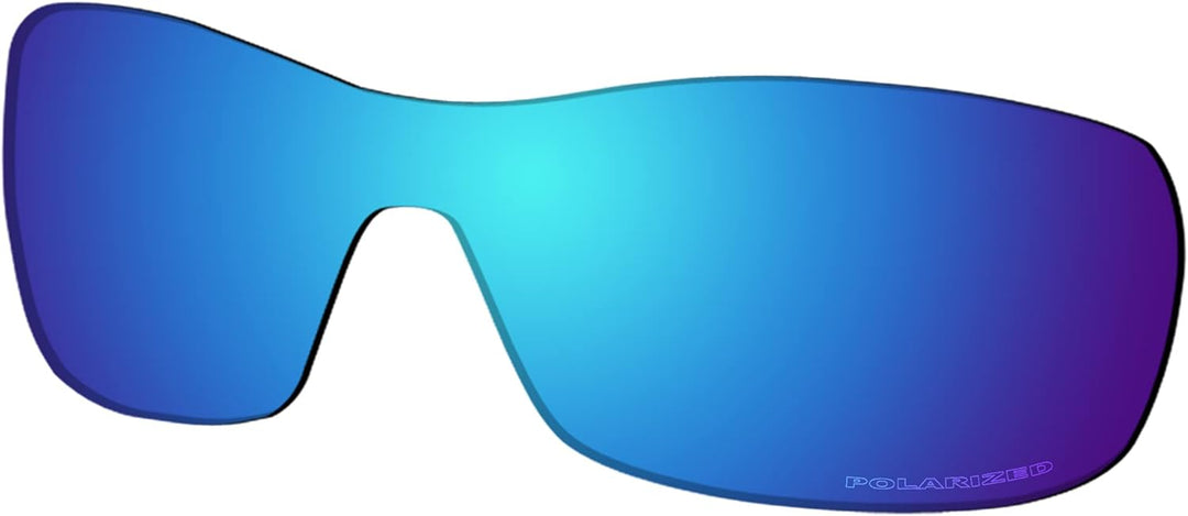 Saucer Premium Ersatzgläser für Oakley Antix Sonnenbrillen High Definition - Glacier Blue Polarisier