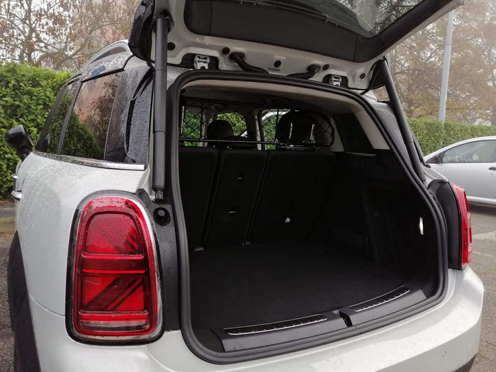 ERGOTECH Trenngitter Hundegitter für MINI Countryman (ab BJ 2016), RDA65-HXXS16, für Hunde und Gepäc