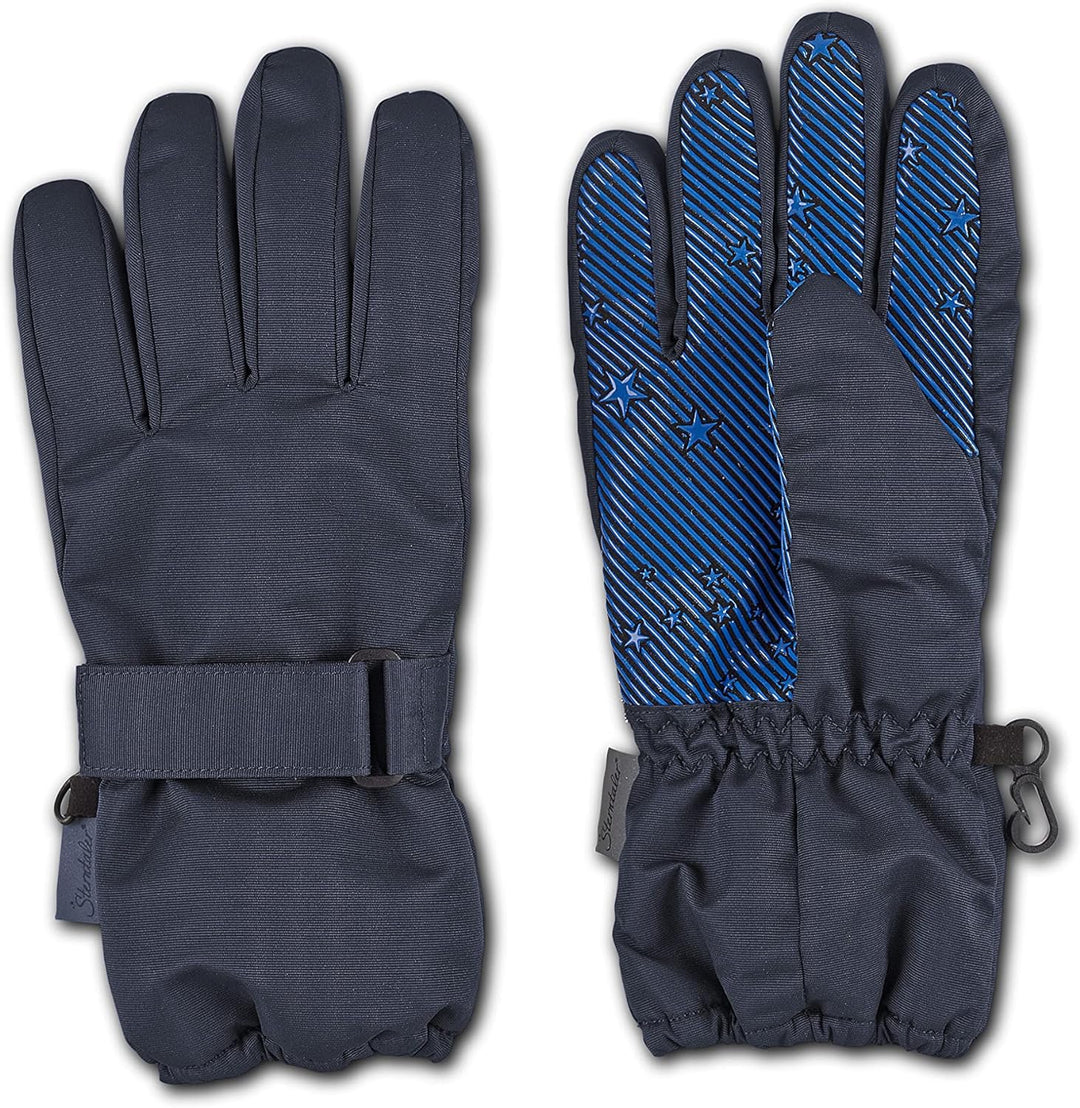 Sterntaler Unisex Kinder Fingerhandschuh Grip Druck 3 Marine, 3 Marine