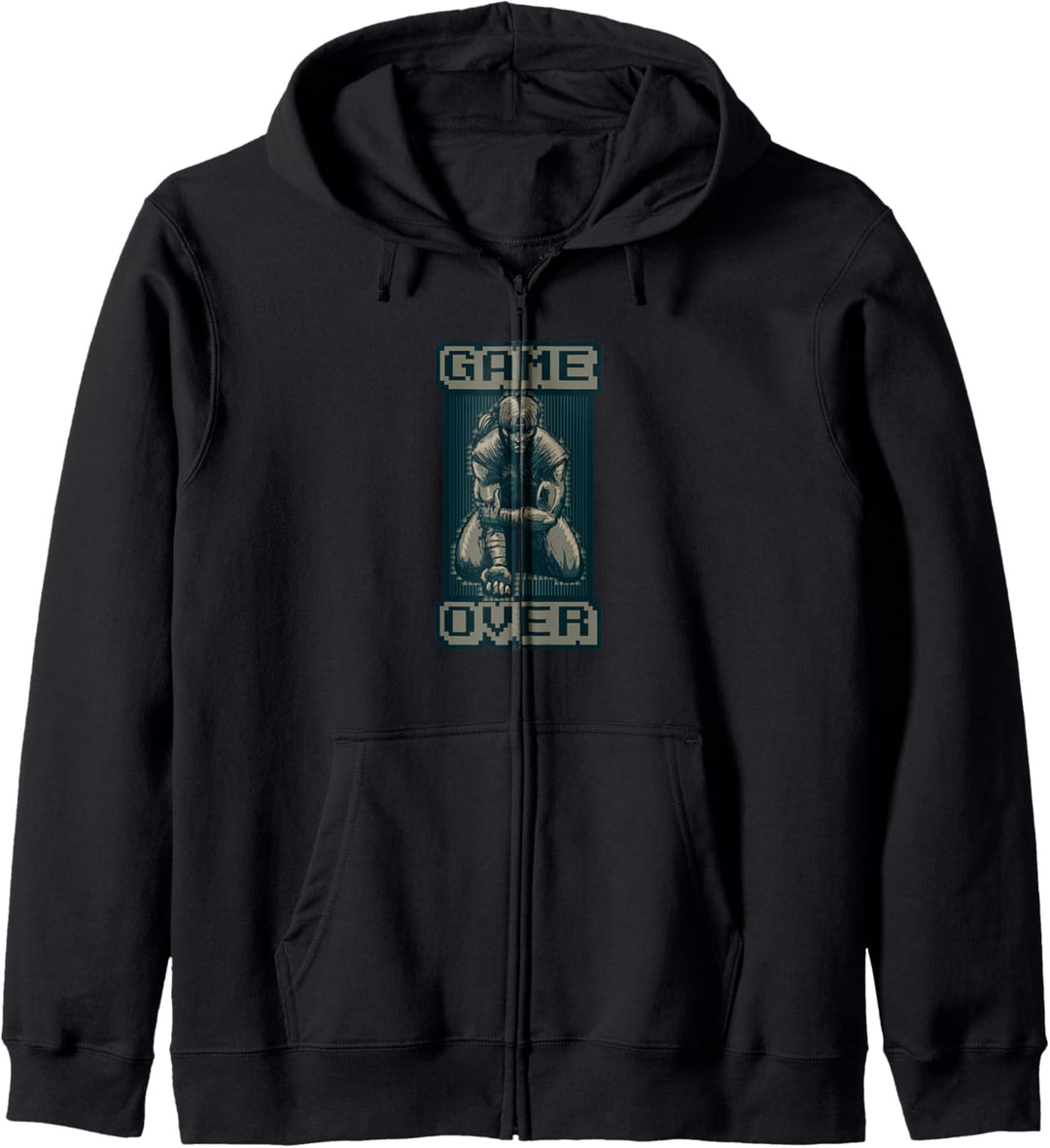 Game Over - Das Spiel ist aus Gamer Zocker Kapuzenjacke