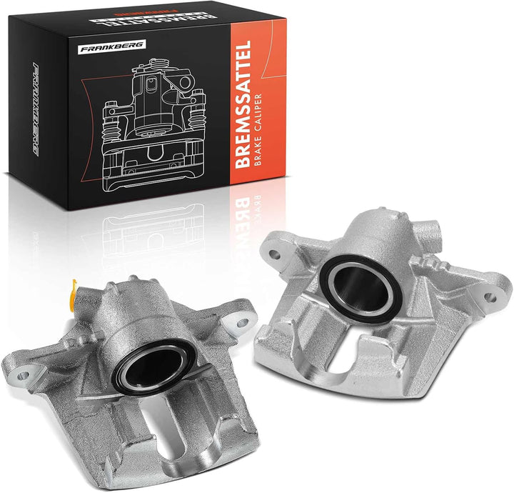 Frankberg 2x Bremssattel Bremszange Vorderachse Links Rechts Kompatibel mit 206 2000-2012 206 SW 200