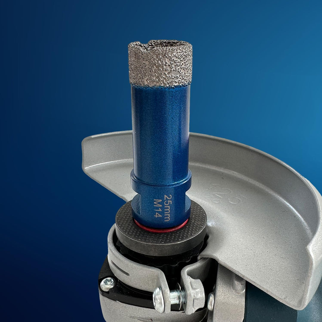 Profi Diamant Fliesenbohrer 25mm | Premium Qualität | Nutzlänge 4 cm | Winkelschleifer/Bohrmaschine