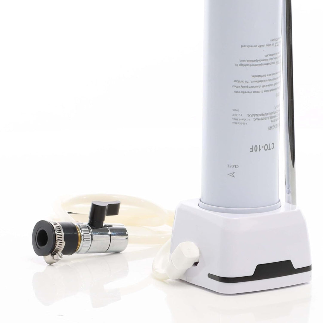 Naturewater NW-1-CTO 1 Stufen Counter Top Wasserfilter, 5 µ, Aktivkohle Block Filtereinsatz, Kartusc